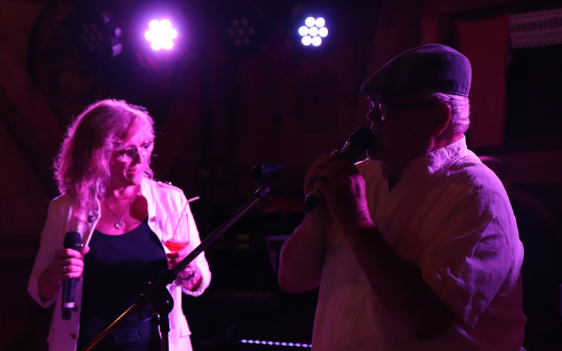 Helga und James im Duett